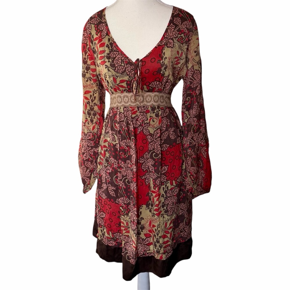 Gorgeous Boho Chic Johnny Was Dress